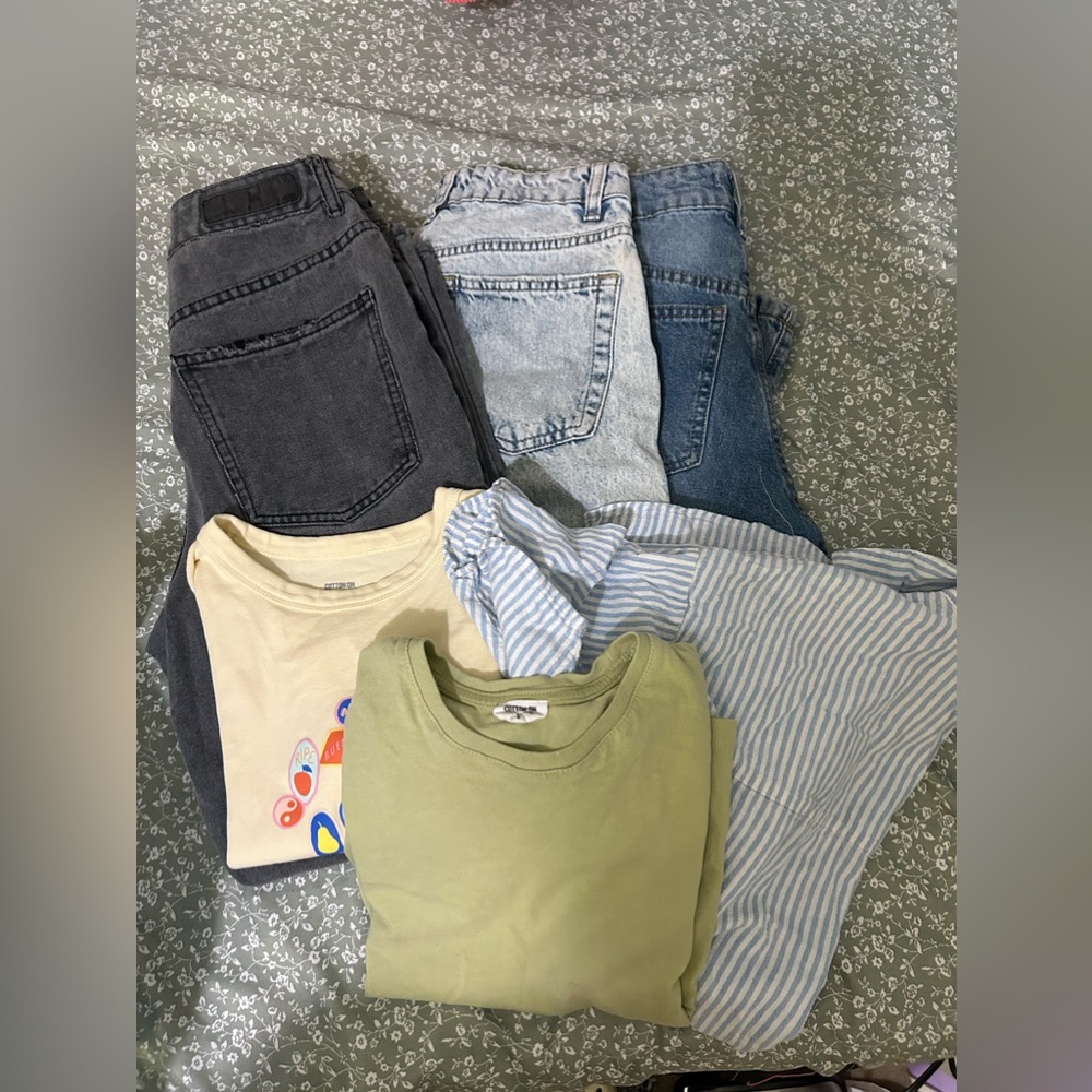 Cotton On bundle 3 pants/3 tops